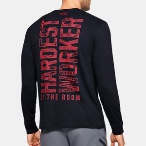 Men's Project Rock Hardest Worker In The Room Long Sleeve